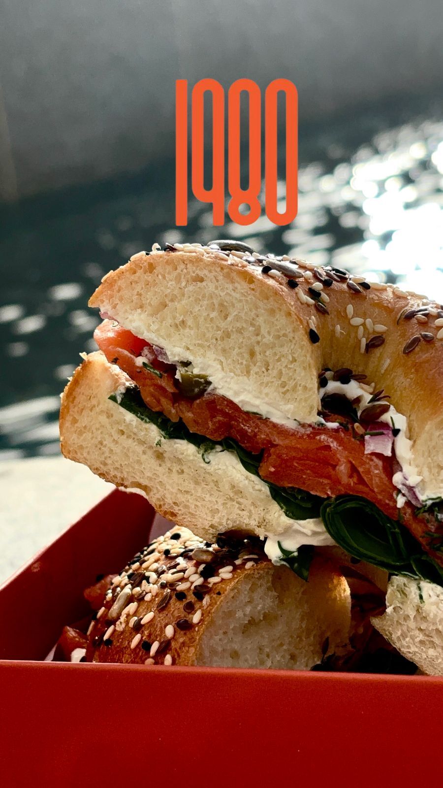 1980 Cafe sandwich content photo
